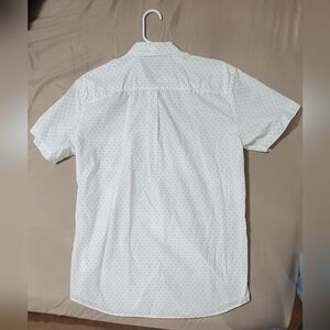 Coastal Cotton Blue Domino Sport Shirt Medium